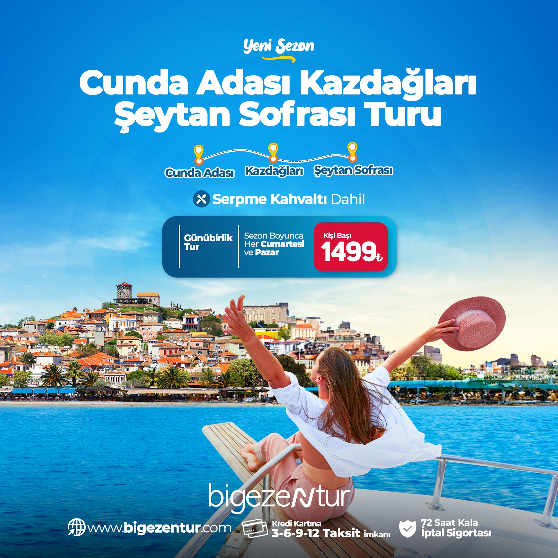 İzmir Çıkışlı Cunda Adası, Şeytan Sofrası ve Kazdağları Turu – Ege’nin En Güzel Rotaları