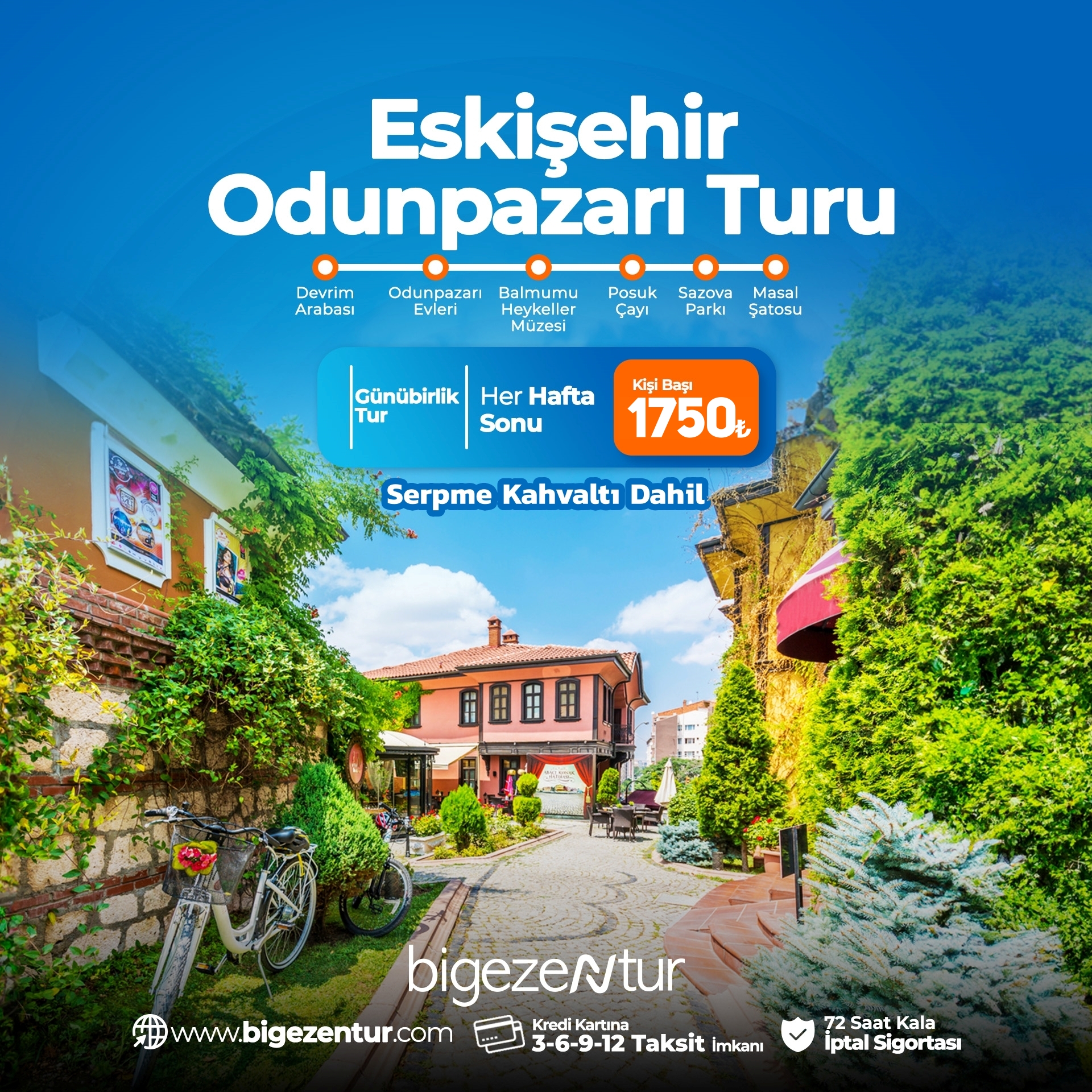 İzmir Çıkışlı Günübirlik Eskişehir Turu – Kültür ve Tarih Dolu Bir Gün